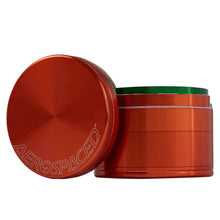 AEROSPACED 4 PIECE 2.5" ALUMINUM Herb Grinder - 12 Colors - BHANGO HEAD SHOP - Premium Glass, Vape and Cannabis Accessories